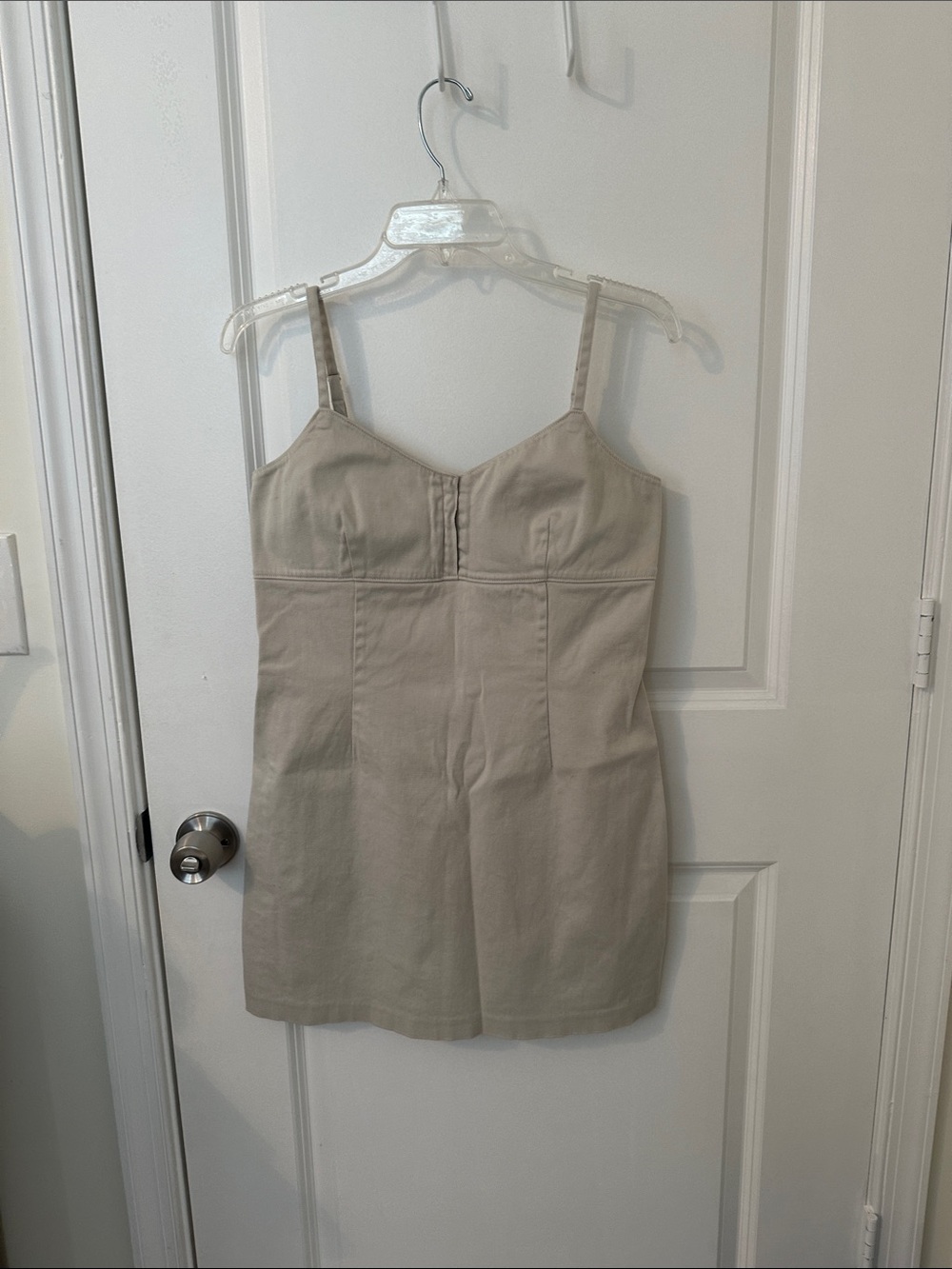 Express Beige Mini Dress
